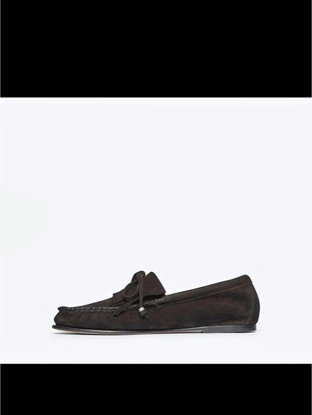 Black Moccasin Loafers Like New